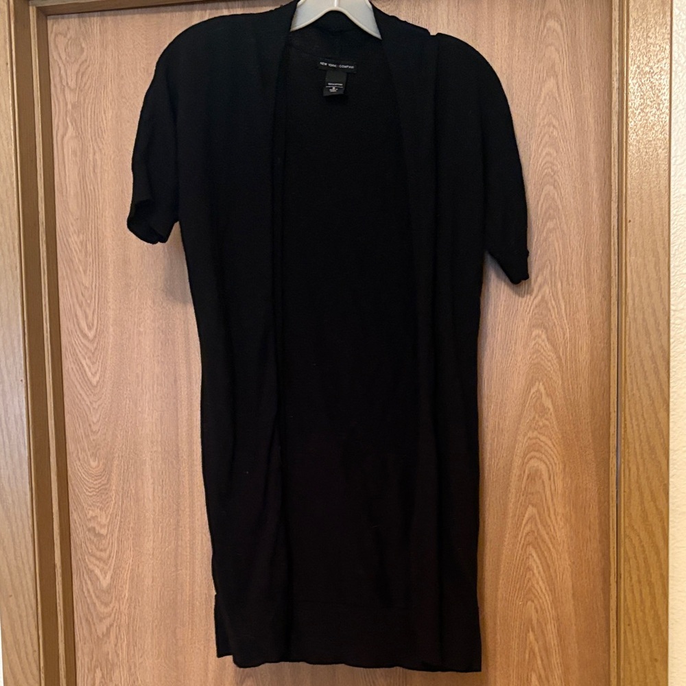 New York & Company Black Cardigan